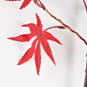 Indoor/Outdoor Lighted Japanese Maple Tree Connected Branches, Set of 2