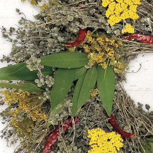 Organic Culinary Herb Wreath
