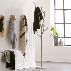 Recycled Metal Branch Coat Tree - Bronze