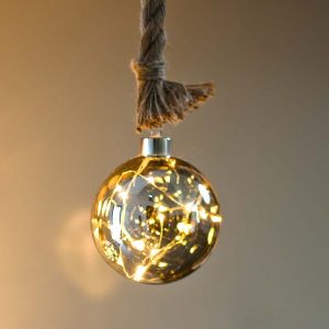 Jute Rope Light Spheres
