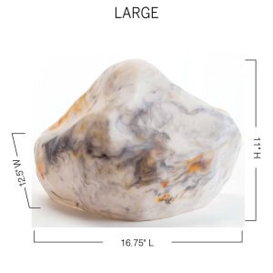 Faux Stone Marble Floor Lamp