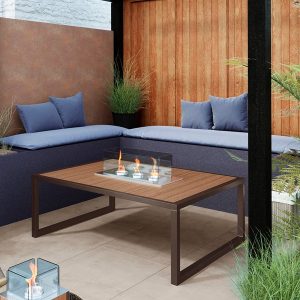 Nero Fire Coffee Table in Espresso - Espresso