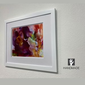 "Yarrow 05", Framed Print Art by Usha Shukla
