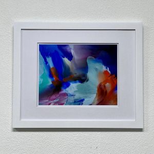 "Empyrean #2" Framed Print Art by Usha Shukla