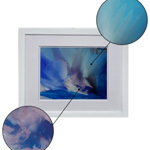 "Empyrean #7" Framed Print Art by Usha Shukla