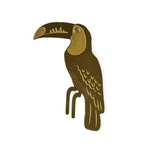Brass Tropical Birds Plant Pals Collection