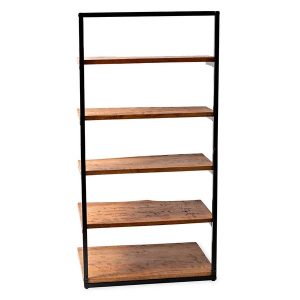 Live Edge 5-Tiered Floor Rack