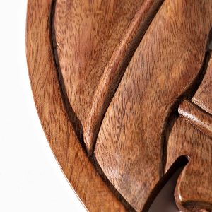 Artisan Carved Botanical Wall Art