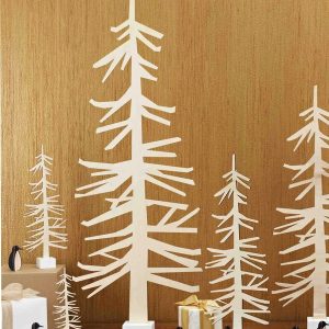 Nordic Forest Wood Tree Collection