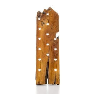 Reclaimed Teak Wood Wine Rack