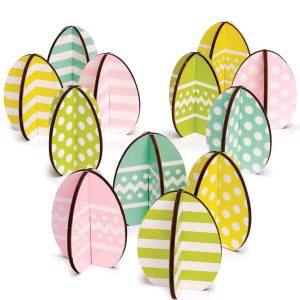 Spring Egg Decorations, Set of 12