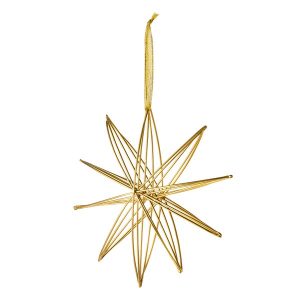 Gold Star Ornament