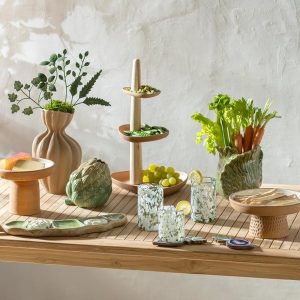 Ceramic Artichoke Bud Vase