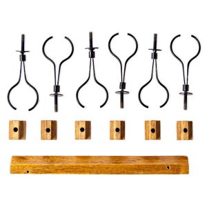 Teak Wood Plant Propagation Wall Stand