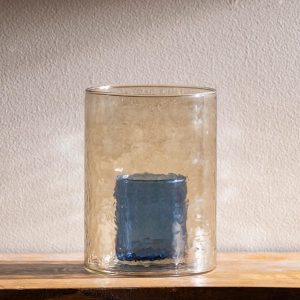 Recycled Double Glass Hurricane Collection