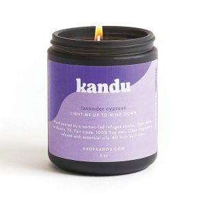 Lavender Cypress Soy Candle