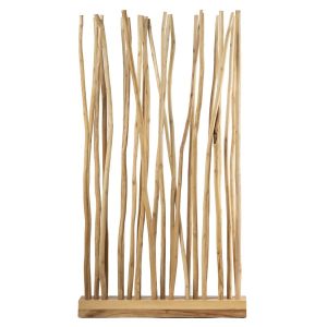 Repurposed Teak Wood Partition