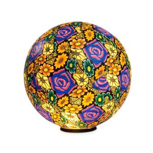 Clay Lighted Globes